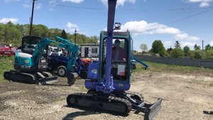 Тест мини экскаватора Hitachi EX30