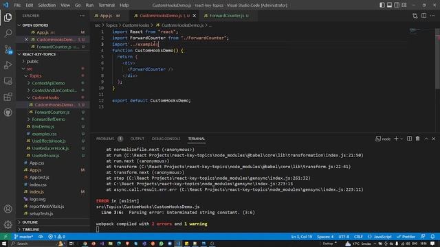 Create Your Own Custom Hooks in React | Build a Custom Hooks | React JS Tutorial (full course) - #5