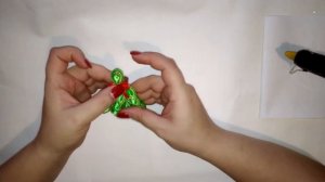 ЁЛОЧКА-ЗАКОЛОЧКА. КАНЗАШИ. МАСТЕР КЛАСС(МК). НОВОГОДНИЙ DIY