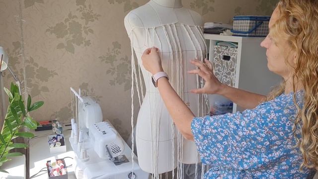 МК по плетению платья сетки, туника макраме. Тренд 2022