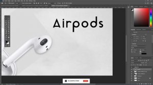 how to design apple airpods pro ui design concept 2022 |airpods banner | airpods design in photosho