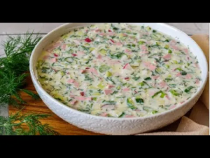 Запомните этот РЕЦЕПТ и Быстрее ГОТОВЬТЕ! Самая Вкусная ОКРОШКА! | Рецепт Окрошки на Кефире