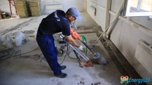 Кластерное бурение. Монтаж системы отопления. Тепловой насос EnergyLEX. Отопление без газа.