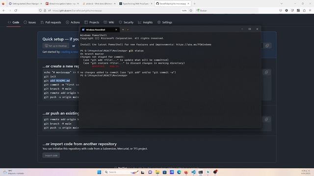 Utilizando GitHub para gestionar nuestro proyecto React Native y expo - (6) смотреть онлайн