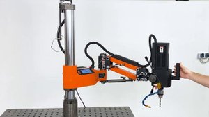 Сверление сверлильно - резьбонарезным манипулятором DTM-24
