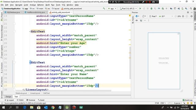 Tutorial # 2 MySQL Database in Android Studio смотреть онлайн