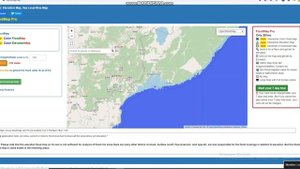 Владивосток на карте уровня морей.