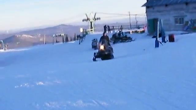 снегоход в шерегеше.MP4 смотреть онлайн
