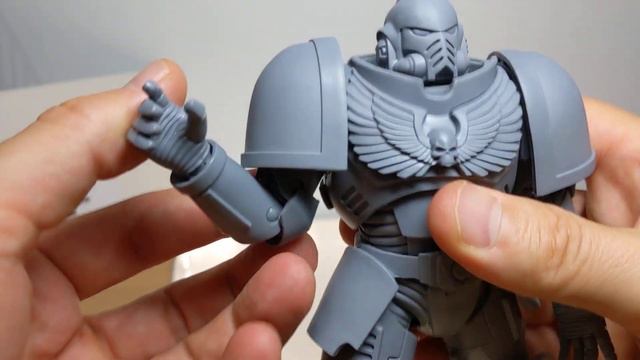 McFarlane Toys Warhammer 40k Primaris Intercessor Space Marine Artist Proof Figure Review | FLYGUY смотреть онлайн