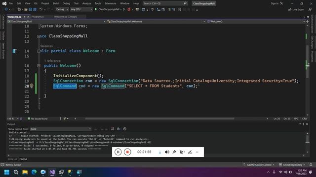 Windows Forms C# CRUD Operation With SQL Server Grid View смотреть онлайн