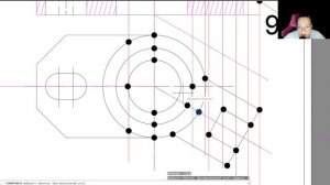 Построение сечения по инженерной детали (от начала до конца 2 ПРИМЕРА)
