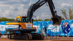 Лучший по профессии - 2024. Соревнования машинистов экскаватора