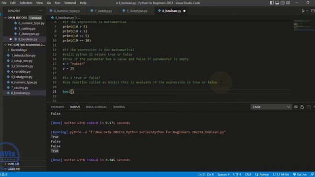 Complete Python course 2023 | By GWiz Academy | Certificate Included