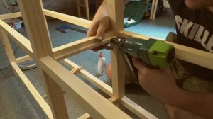 Консольный столик DIY Rustic X Консольный стол в фермерском стиле