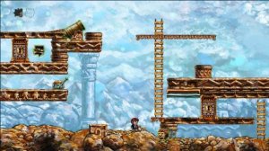 Braid Walkthrough, World 4-7 Fickle Companion