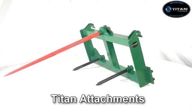 Hay Spear Attachment for John Deere 200, 300, 400, 500 Series Loaders deer смотреть онлайн