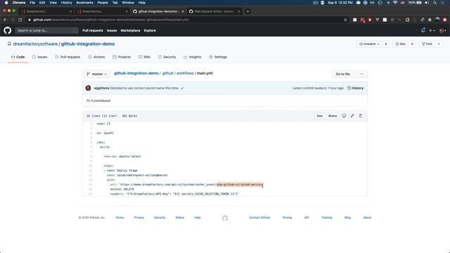 Managing DreamFactory Scripted APIs with GitHub and Your Favorite IDE смотреть онлайн