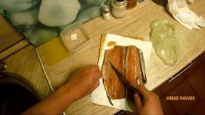 КУМЖА. ХОРОШАЯ ЗАСОЛКА. Личный опыт при разделке рыбы к столу