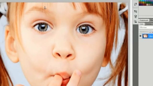 Как сделать Photoshop (ЧЕРНО БЕЛОЕ ФОТО ЦВЕТНЫЕ ГЛАЗА ) смотреть онлайн