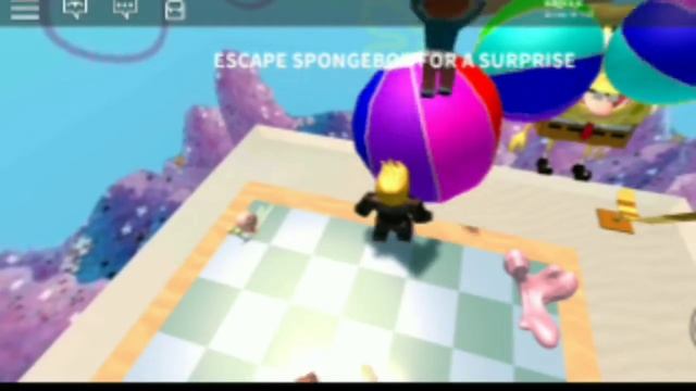 Мы с сестрой играем в роблокс Escape Spongebob Obby! смотреть онлайн