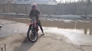 Кроссовый CZ 250 ожил