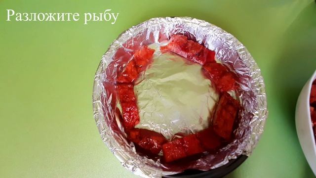 ГОРБУША, ЗАПЕЧЁННАЯ В ФОЛЬГЕ. МОИ ДЕТКИ УПЛЕТАЮТ ЗА ОБЕ ЩЕКИ.