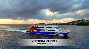 Victoria Clipper Returns to Seattle Dock