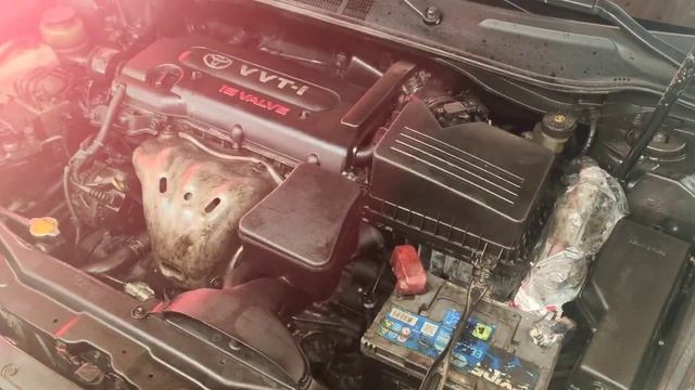 мойка подкапотного пространства Toyota Camry XV40 на самомойке