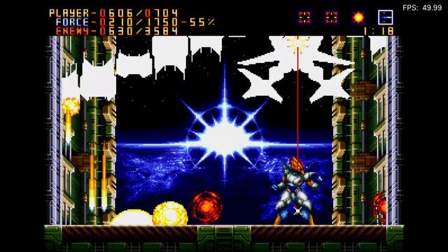 Alien Soldier 1995 SEGA Retro Game смотреть онлайн