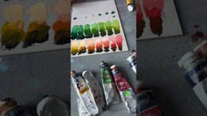 Цвета и оттенки. Как смешивать масляные краски.