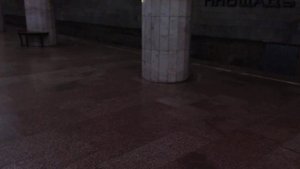 манёвры метро 23 на станции площадь Гарина Михайловского. Новосибирский Метрополитен.