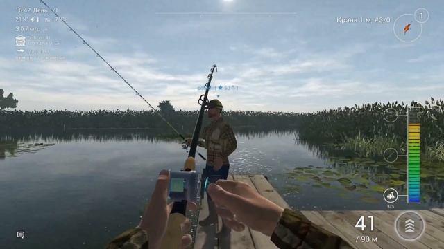 Уникальный большеротый басс, Эверглэйдс Fishing planet