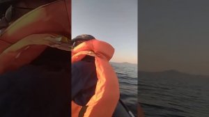 по Байкалу на лодке пвх Катамараного типа 4.10 на 2.10