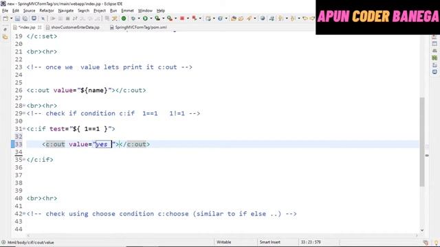Spring Framework tutorial | Spring MVC JSTL | How to use JSTL (JSP Standard Tag Library) | LEC 26