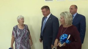 Николай Любимов открыл новую школу в селе Ерахтур Шиловского района