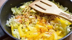 Рулет из мясного фарша с капустой