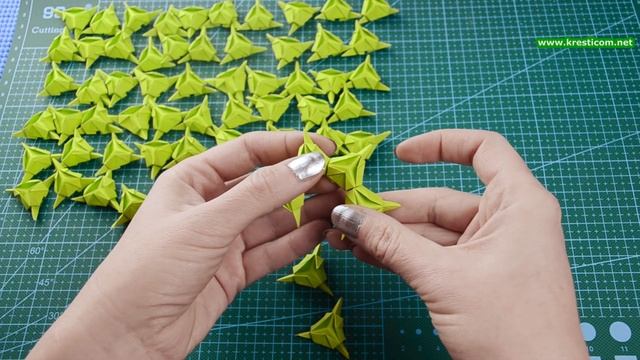 Кусудама Buckyball. Kusudama Buckyball смотреть онлайн