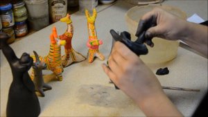 Мастер- класс по лепке филимоновской игрушки.