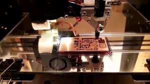 Печатная плата на 3D принтере.