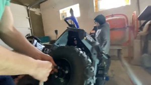Подарил сыну Квадроцикл