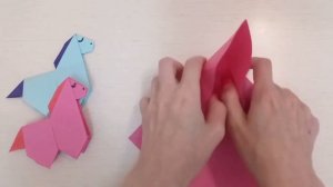 How to Make Pony Origami! Horse Origami Tutorial! Как сделать Пони Оригами! Оригами Лошадь!