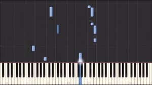 Леопольд Моцарт - Бурре (piano tutorial) / Leopold Mozart Bourrée