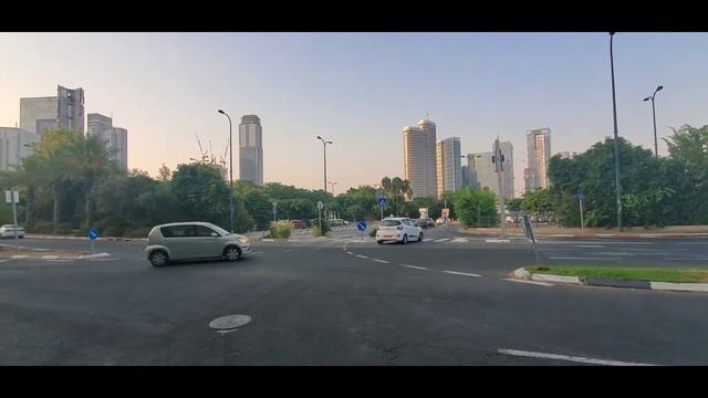 Tel-Aviv с высоты птичьего полета смотреть онлайн