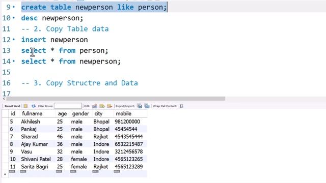 #22 How to create backup of any table in MySQL? смотреть онлайн