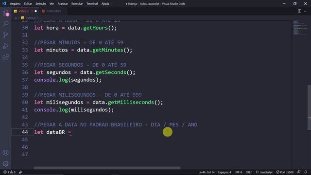Curso Javascript Completo: Aula 18 - Manipulação de Datas смотреть онлайн