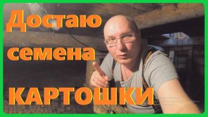 Достаю СЕМЕНА картошки ,подготовка к посадочному сезону .Жизнь в деревне.
