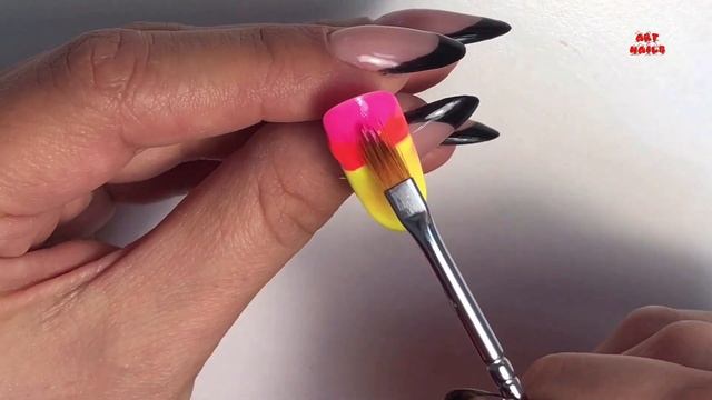 WATERCOLOR NAIL DESIGN / Дизайн ногтей акварельными красками / Акварель на ногтях