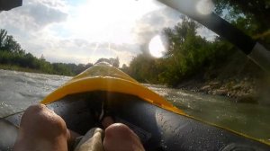 Сплав по реке Белая, Майкоп - Ханская (20км) каяк Intex Explorer К2