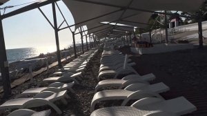 Имеретинка Адлер Сочи- Обстановка на море, сколько людей на пляже? 2.06.23