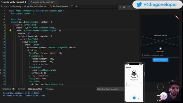 Full Flutter Chat App (1/3) Clean Architecture - StreamChat - flutter_bloc - inyección dependencias
